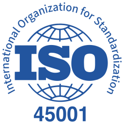 ISO 45001 certification logo